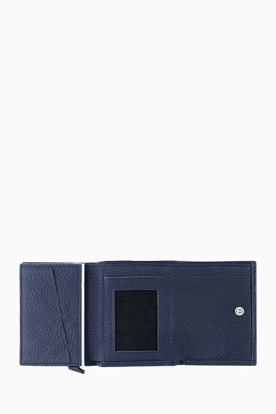 DAMY Dark Blue Mechanical Wallet - Automatic Card Holder, Special Gift Wallet K626