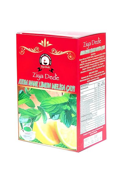 Ziyadede Zi̇ya Dede Atom Mint-Lemon&Melisa Tea 140 Gram 3 Pieces