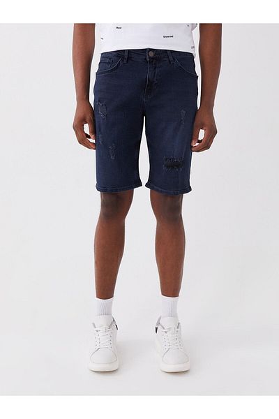 LC Waikiki Ανδρικό τζιν σορτς Extra Slim Fit