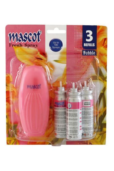 Discover Mascot Fresh Sprey Set Bubble 3 Yedekli