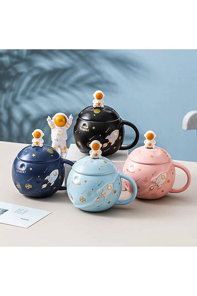 Bun Design كوب رائد الفضاء