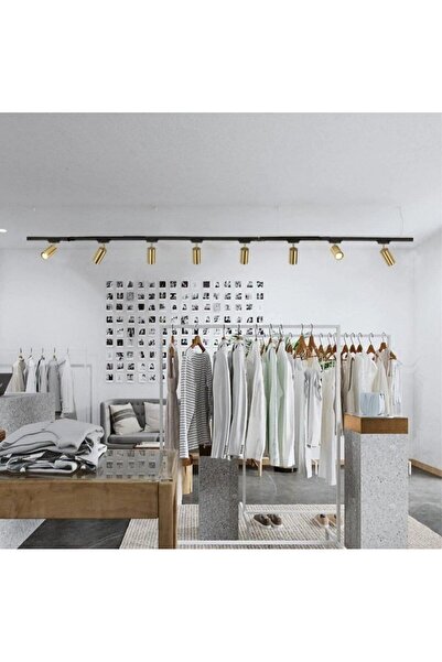 Genel Markalar Ray spot eskitme 8li led spot 2 mt ray üzerinde gün ışığı ledli