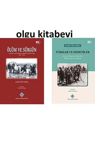 Türk Tarih Kurumu Yayınları Ölüm ve Sürgün - Türkler ve Ermeniler / 2 kitap s...