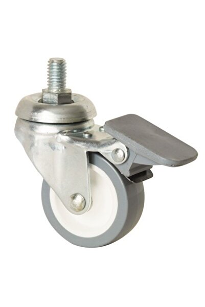 UYGUR TEKER A.Ş 50mm Frenli Civatalı Mobilya Tekeri