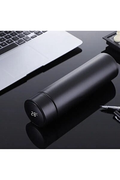 Gülay AVM 304 Paslanmaz Çelik Dereceli ve Filtreli Akıllı Termos 500 ML Çift ...