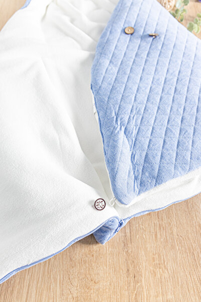 Babymod Deer Embroidered Fleece Lined Baby Girl/Boy Swaddle