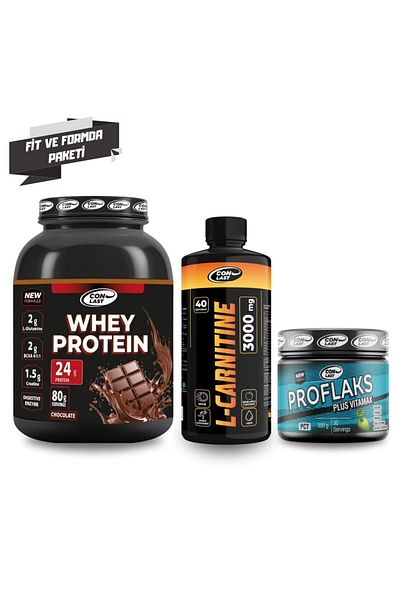 Conlast Proflaks Plus Vitamax - L-Carnitine 3000 MG, Whey Protein 2000 G, 300 GR Breathable Winter