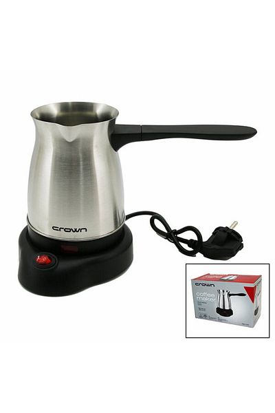 Crownie Turkish Coffee Baking Machine Stainless Steel Inox Electric Coffee Pot