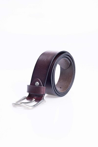 Tudors Bărbați 100% piele naturală 4 cm curea sport maro