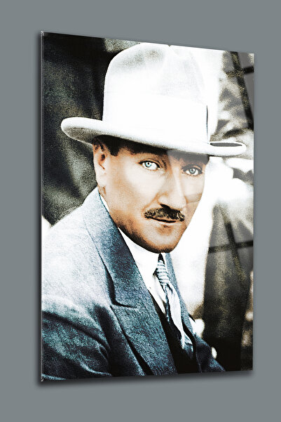 glassartdesign Atatürk Sticlă Tablo 104