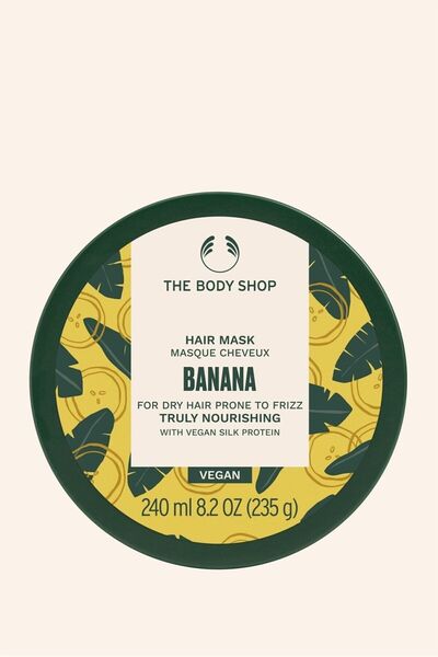 THE BODY SHOP Banana Besleyici Saç Maskesi 240 ml