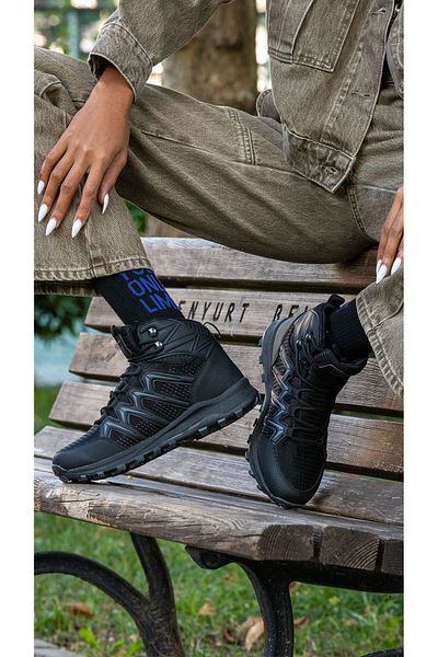 NORTH OF WILD Ghete Unisex Impermeabile Raca - Negru