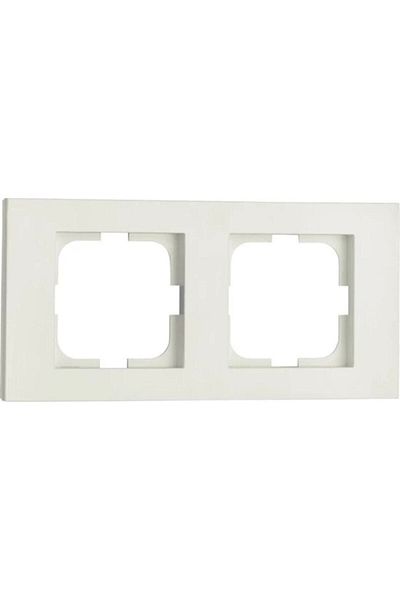 OVİVO Seldur Grano White Double Frame