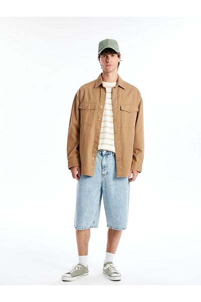 LC Waikiki Bequeme Passform – Jeans-Shorts für Herren