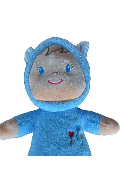 Sole My Play and Sleep Friend Cute Plush Bebeto Doll -30 cm
