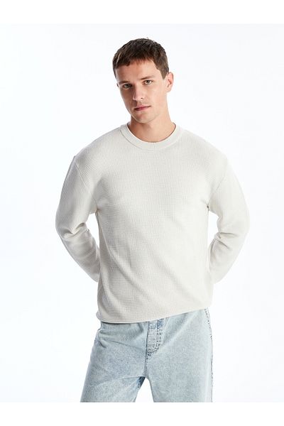 LC Waikiki Ανδρικό Πλεκτό Πουλόβερ - Μακρυμάνικο, Crew Neck