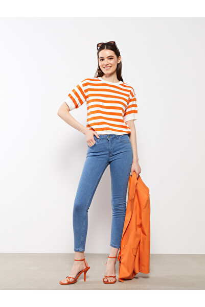 LC Waikiki Mercury Skinny Fit - egyenes zsebű női rodeo Jean nadrág