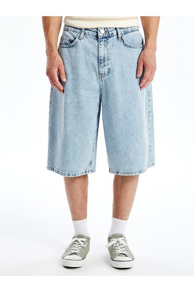 LC Waikiki Bequeme Passform – Jeans-Shorts für Herren