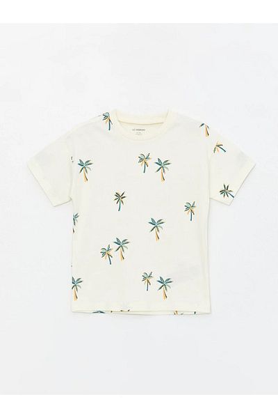 LC Waikiki LCW baby Crew Neck Short Sleeve Baby Boy T-Shirt