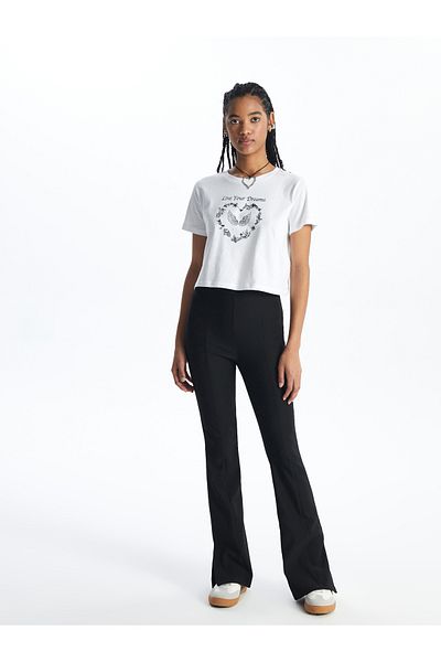 LC Waikiki Women's Leggings Pants - Elastic Waist