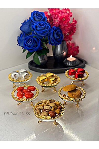 Dream glass 6 KİŞİLİK LOKUMLUK  & ŞEKERLİK & REÇELLİK