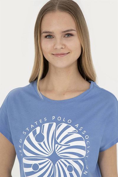 U.S. Polo Assn. 1832036   GOST US Polo Assn - Tricou de damă albastru închis