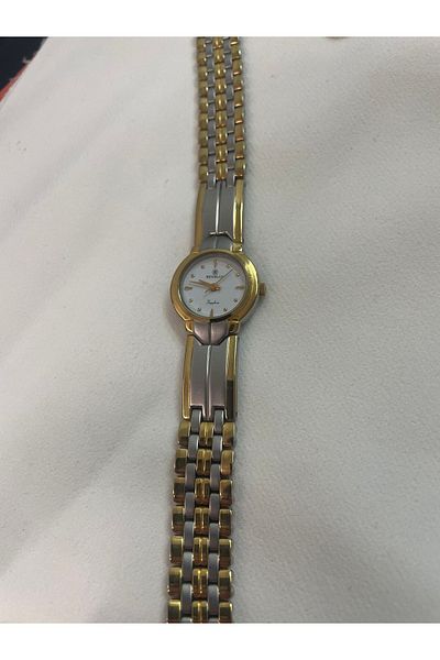 Revello Vintage White Dial Women's Watch