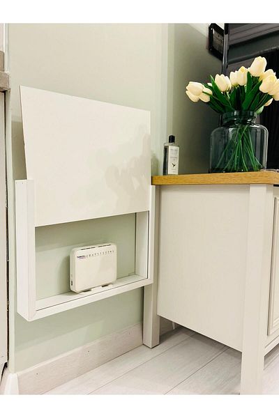 Erdizayn Er White Modem And Insurance Hiding Box