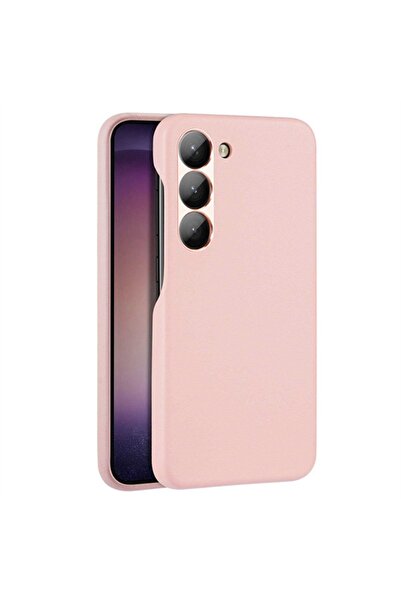Dux Ducis SM Galaxy S23 Grit Series PU Premium Kılıf PEMBE