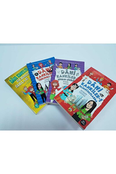 C Planı Yayınları PERA ÇOCUK - Dahi Kankiler 4'lü Set