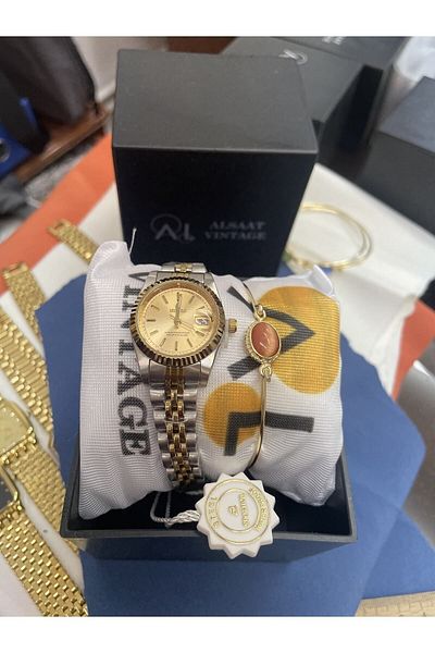 Sportive Steel small size Vintage women's watch