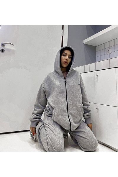 FEEL STYLE VALIRI Printed - Μακρύ Γυναικείο Σετ Φόρμας Oversize
