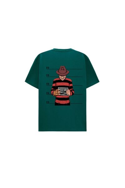 FEEL STYLE Freddy Krueger Unisex Oversize kroj T-shirt