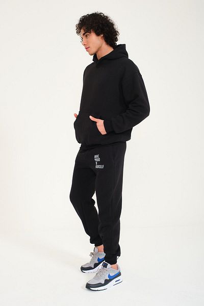 FEEL STYLE Σετ φόρμας καγκουρό με κουκούλα Premium
