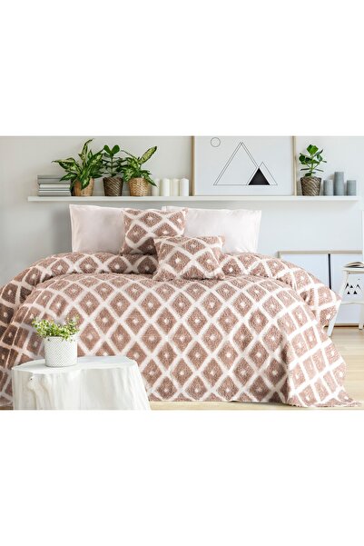 LUFA HOME مجموعة بيكيه مزدوجة بولين بقلاوة