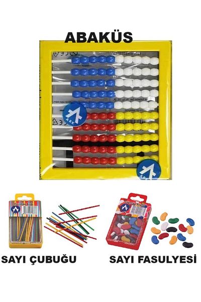 HEPPRATİK Abacus Number Beans - Number Bar