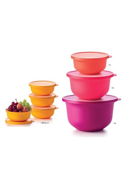 Tupperware Aloha 7 Li Set