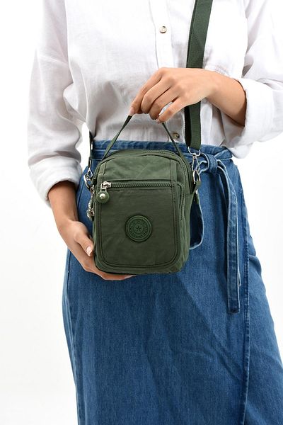 571 Collections Çanta Πράσινη τσάντα Unisex - Εξαιρετικά ελαφριά, με χιαστί και πολλαπλές τσέπες (Μοντέλο: 571-6K)