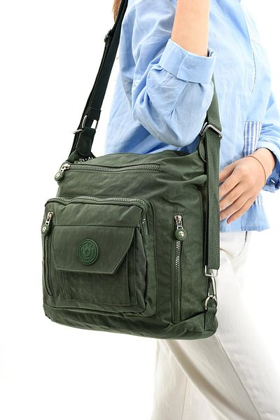 571 Collections Çanta Green Ultra Light Women's Bag - Hem, Back, Shoulder (Model: 571-5B)