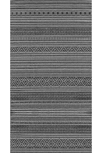 UZZA Salon Halısı Geometrik İskandinav Eskitmeli Dijital Baskı Yıkanabilir Kaymaz Taban  8120+