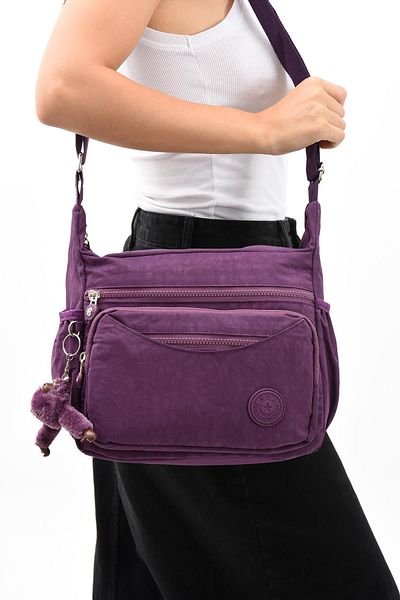 571 Collections Çanta Purple Women's Shoulder Bag - Ultra Light, Crossbody and Multi-Pocket (Model: 571-6E)