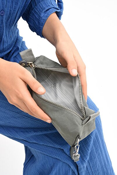 571 Collections Çanta Γκρι μονόχωρο που πλένεται και αδιάβροχη θήκη για στυλό - Τσάντα μακιγιάζ (Μοντέλο: 571-15H)