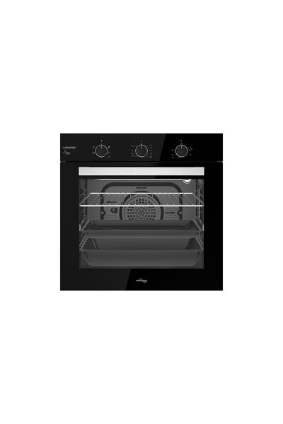 Tommatech TAF6006BSM Ankastre Elektrikli Fırın 60 Cm Siyah Cam