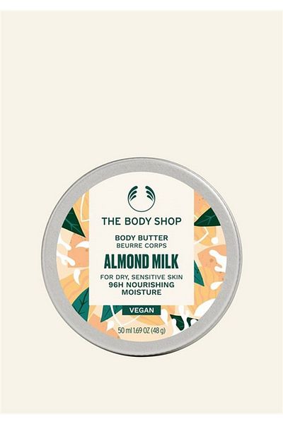 THE BODY SHOP 50 ml Mandelmilch-Körperbutter – Körperfeuchtigkeitscreme