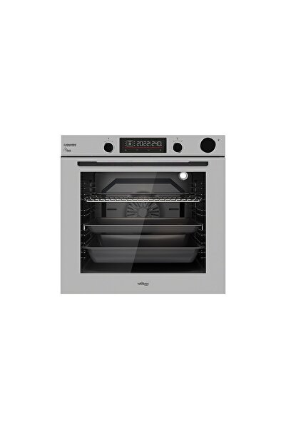 Tommatech TAF6003SSP Ankastre Elektrikli Fırın 60 Cm Gri Cam