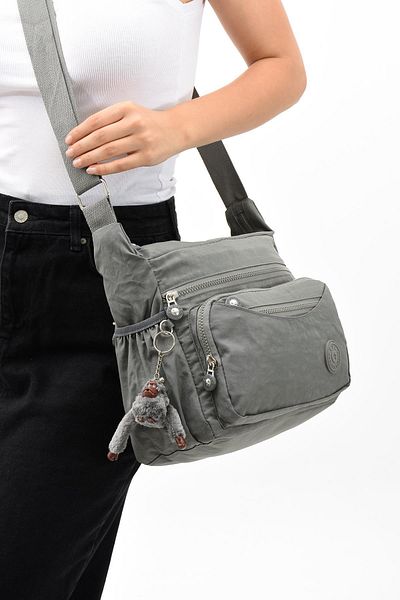 571 Collections Çanta Ultra Light and Multi-Pocket Gray Women's Shoulder Bag - Crossbody (Model: 571-6E)