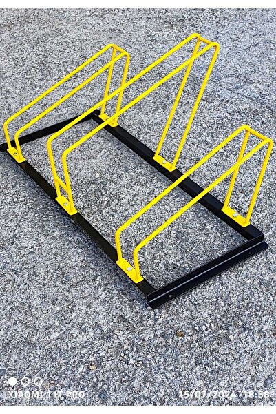 andekor 3 lü bisiklet park demiri