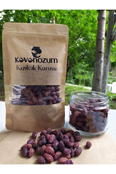 KAVANOZUM Doğal Kurutulmuş Organik Kızılcık Kurusu 200gr