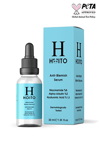 Hoito Leke Karşıtı Bakım Serumu 30ml - Niacinamide % 8 Alpha-arbutin % 2 Hyaluronik Acid % 1,5