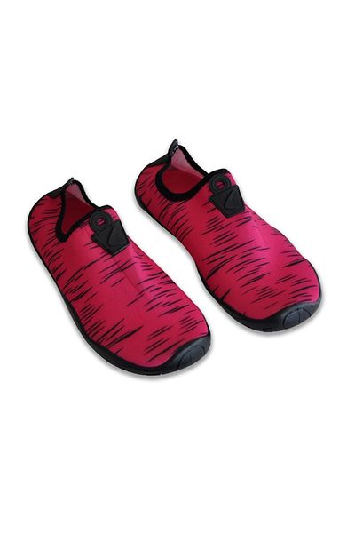 BLACK DEER Hayal Pink-black Multi-Purpose Beach and Sea Shoes